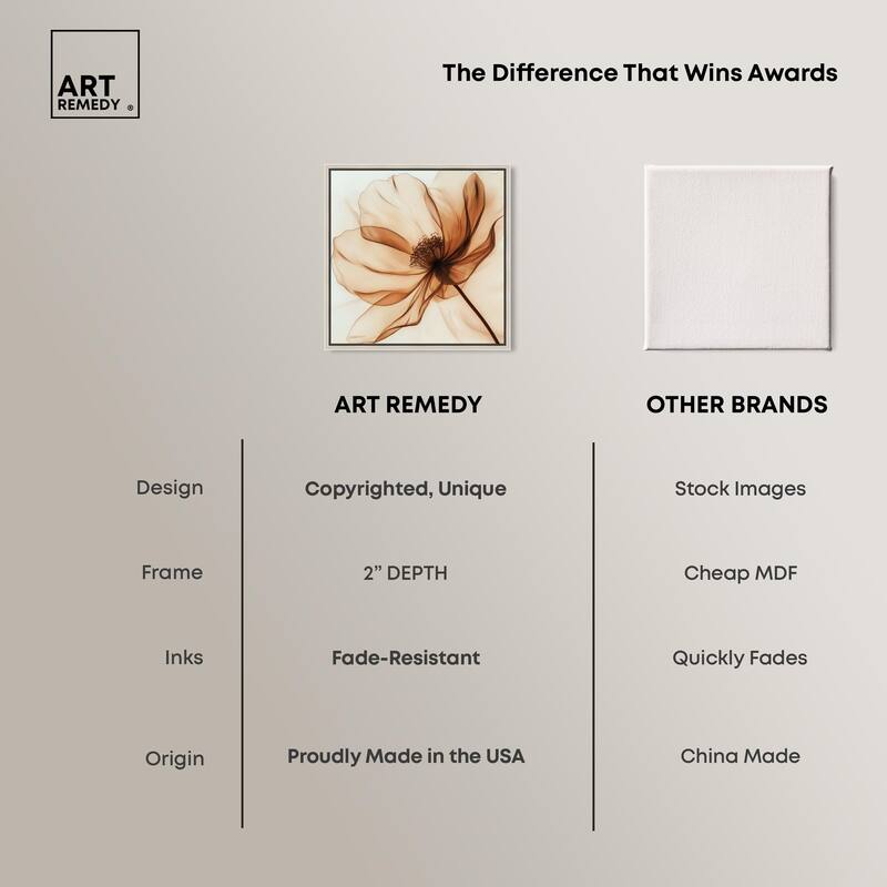 Fragile Elegance II Canvas by Art Remedy