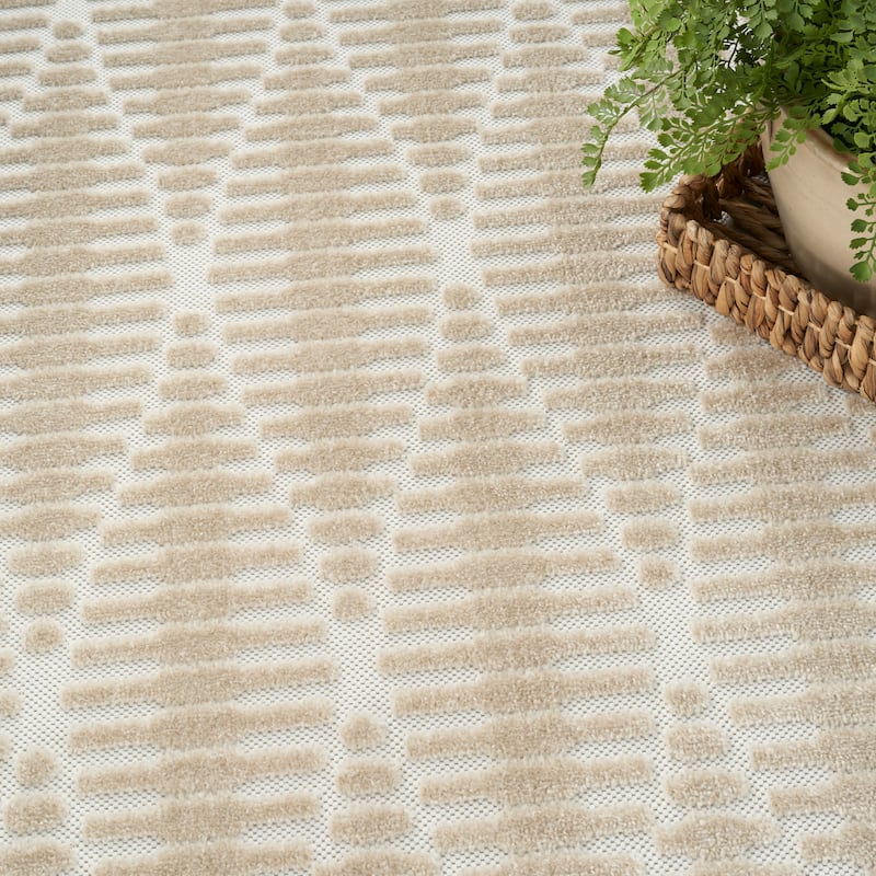 Nourison Casual Indoor only Diamond Area Rug