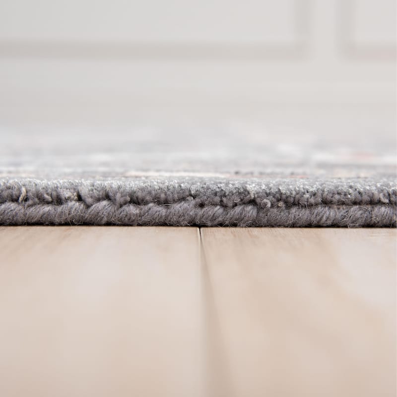 Alora Decor Cyrus Grey Transitional Hand-Tufted Wool Rug