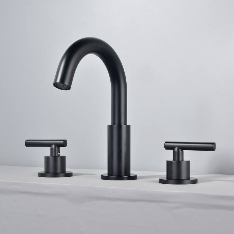 Clihome 8 Inch Widespread Bathroom Sink Faucet