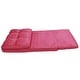 preview thumbnail 35 of 58, Loungie Microsuede 5-position Convertible Flip Chair/ Sleeper