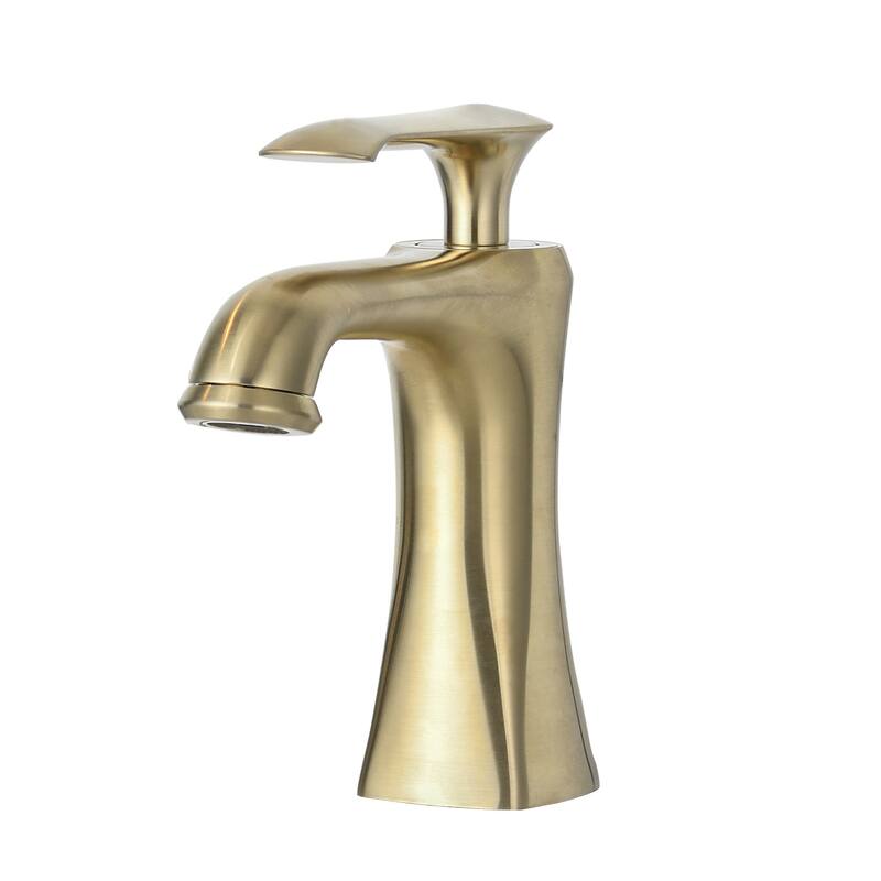 Proox Single Hole Lever Handle Bathroom Sink Faucet