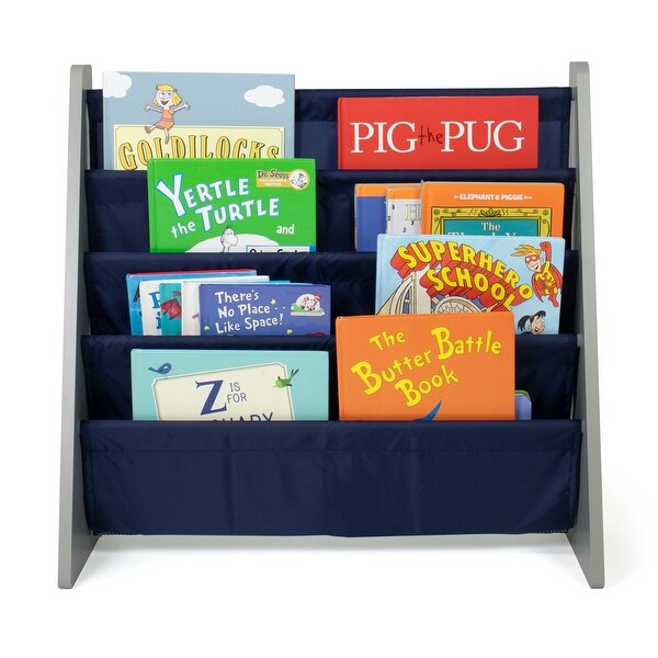 kids grey bookshelf