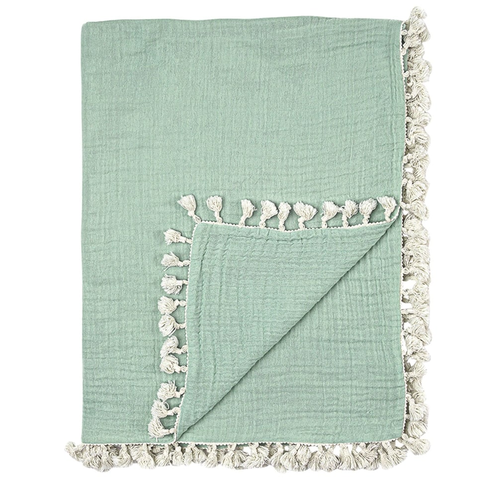 Crane Baby 6-Layer Muslin Blanket