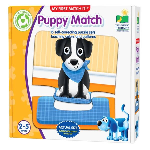 slide 2 of 5, The Learning Journey International My First Match It - Puppy Match - Assorted Assorted - Kids