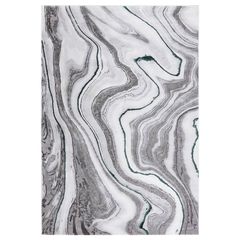 SAFAVIEH Craft Clytie Modern Abstract Marble Pattern Rug
