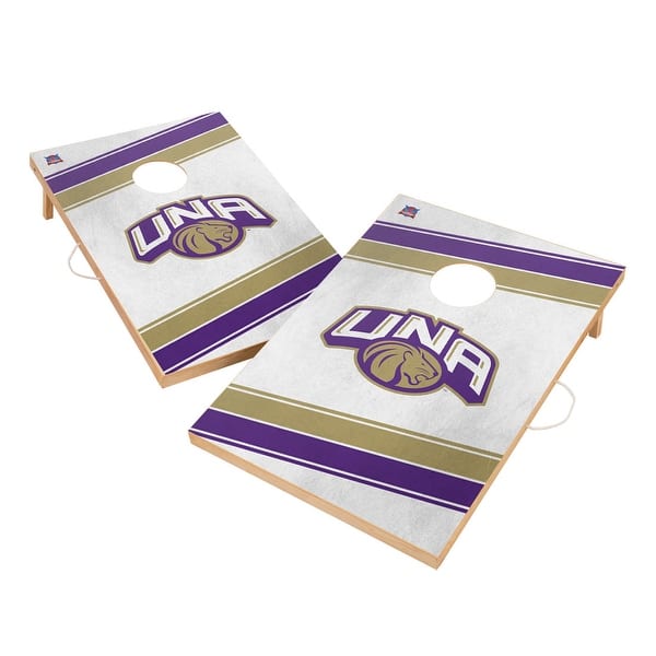 slide 2 of 5, North Alabama University Lions Regulation 2x4 Cornhole Set