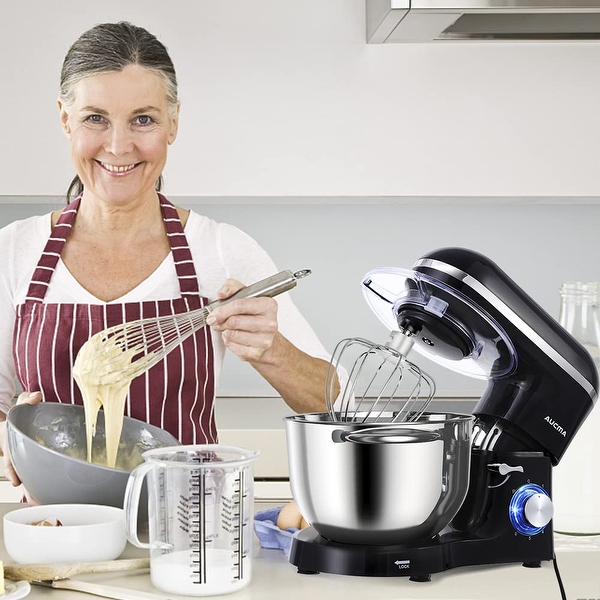 Stand Mixer,6.5-QT 660W 6-Speed Tilt-Head Food Mixer Stand Mixer,6.5-QT 660W 6-Speed Tilt-Head Food Mixer