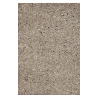 Mohawk Home Felt Rug Pad 3/8" Inch Thick Plush Comfort Cushion - Grey