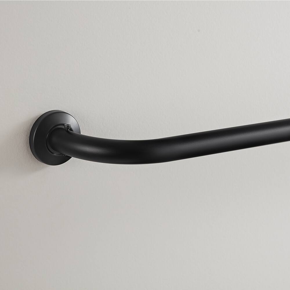 Eclipse Barnes 1" Blackout Wrap Curtain Rod