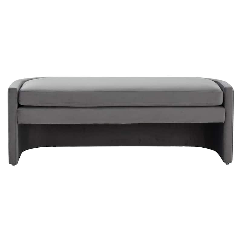 SAFAVIEH Couture Borghildur Curved Bench - 55Wx22Dx20H