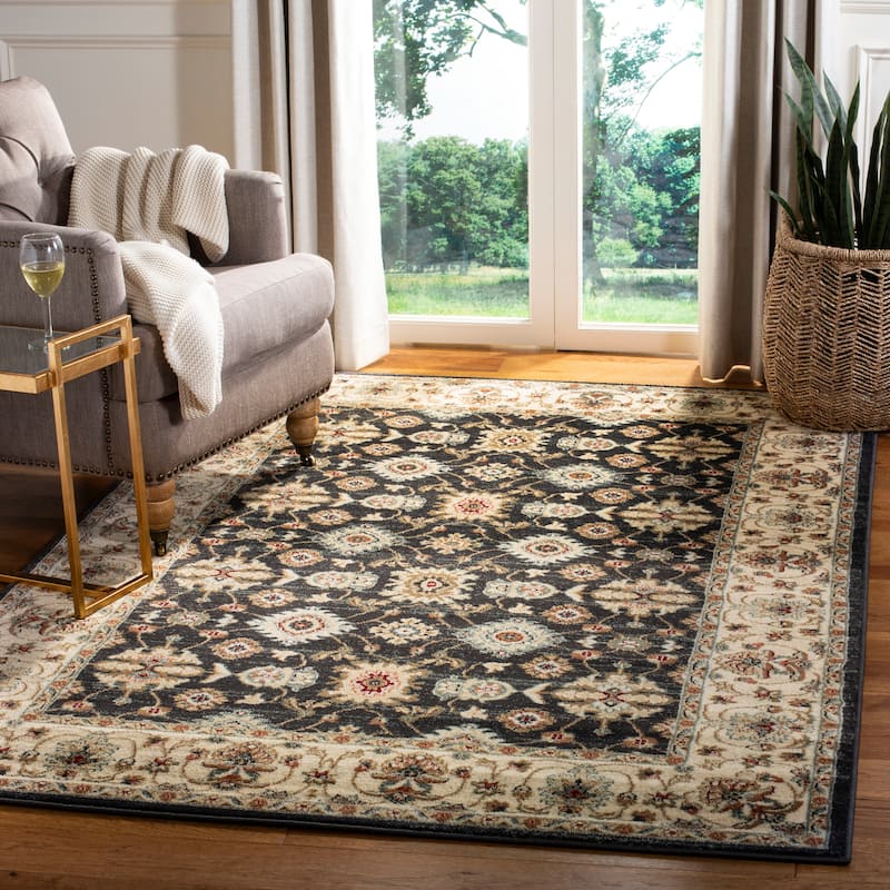 SAFAVIEH Lyndhurst Marylin Traditional Oriental Rug - 4' x 6' - Navy/Creme