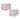 Cotton Polyester Laundry Bin Stripe Rectangle (Set of 2)