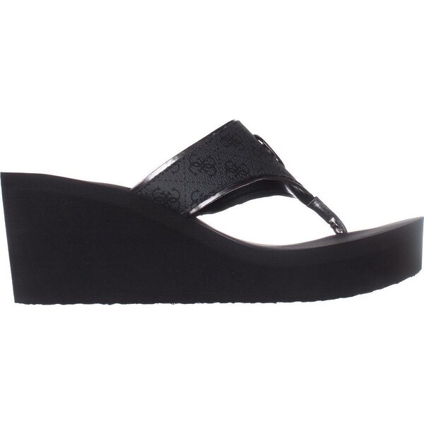 guess wedge thongs