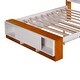 preview thumbnail 11 of 18, Full Size Platform Bed with Trundle, Storage Headboards and USB Charging Design