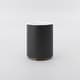 preview thumbnail 28 of 31, Modern Drum Coffee Table with Oak Veneer, Sintered Stone Coffee Table with 2 Solid Wood Drawers, Fully Assembled, White