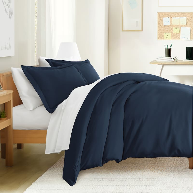 Simply Essential Dorm In A Bag Duvet, Sheet Set, Mattress Pad and Duvet Insert