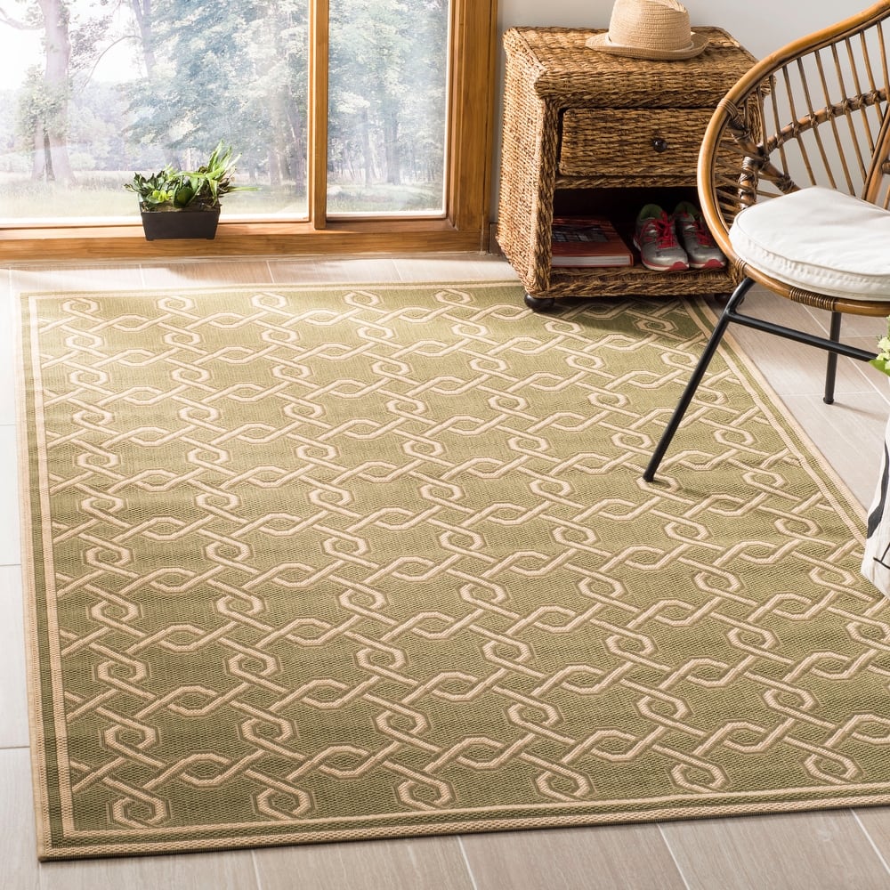 Martha Stewart by SAFAVIEH Ceca Indoor/ Outdoor Waterproof Rug