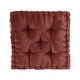 preview thumbnail 19 of 32, Intelligent Designs Charvi Chenille Square Floor Pillow
