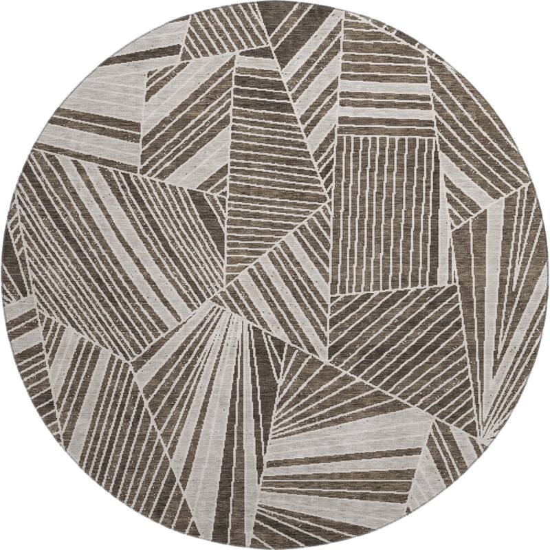 Premium Washable Super Soft Modern Mosaic Mayfield Rug
