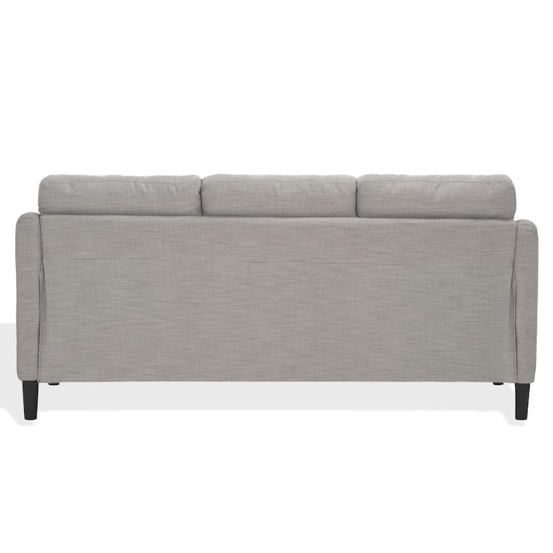 SAFAVIEH Couture Edalynn Modern 3 Seater Sofa - 77"W x 32"D x 34"H