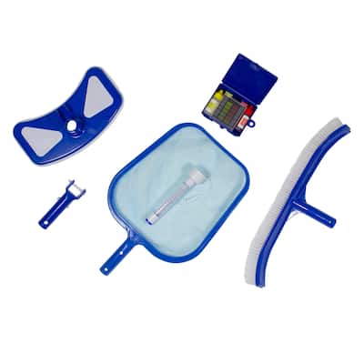 6-Piece Pool Maintenance Cleaning Kit - 5"