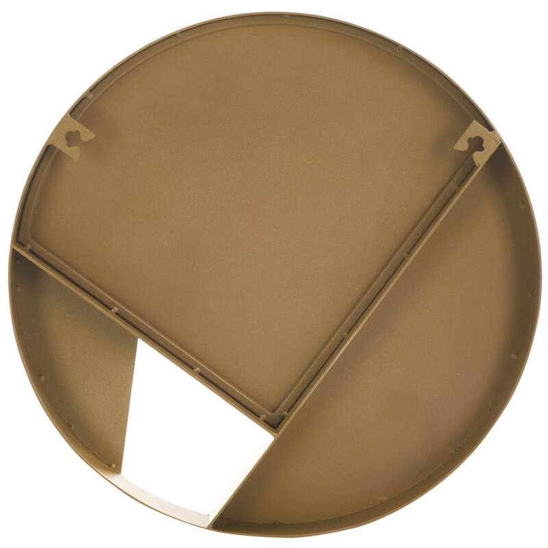 SAFAVIEH Reina Modern 16-inch Round Decorative Accent Mirror - 16 In. W x 1.5 In. D x 16 In. H - 16Wx2Dx16H