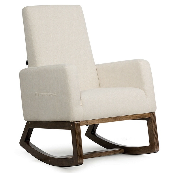 mid century glider chair