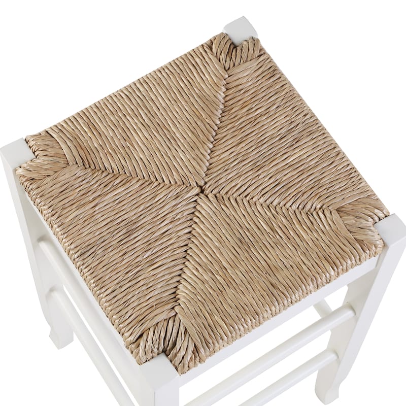 Slaot Woven 29-inch Square Bar Stool