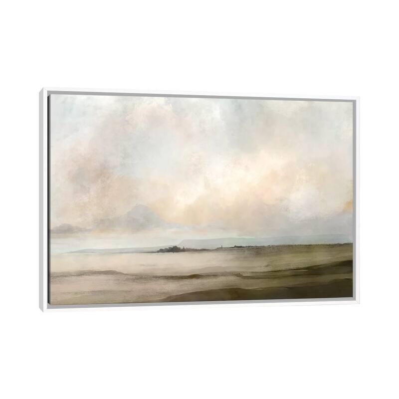 iCanvas "Topsham" by Dan Hobday Framed Canvas Print - White - 18x26