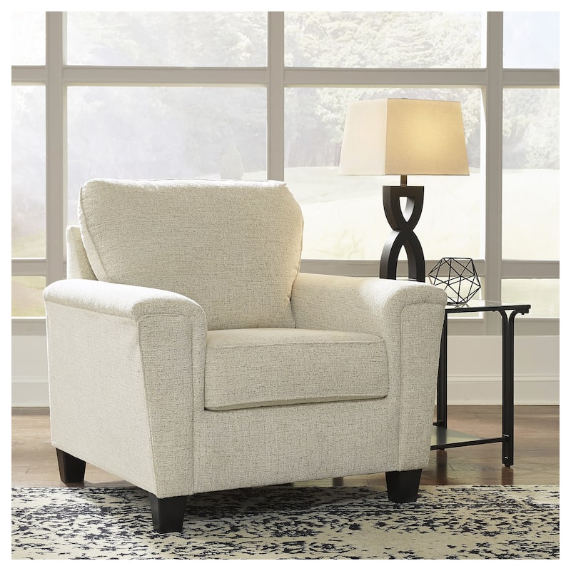 Signature Design by Ashley Abinger Chair - 41" W x 38" D x 39" H - Natural