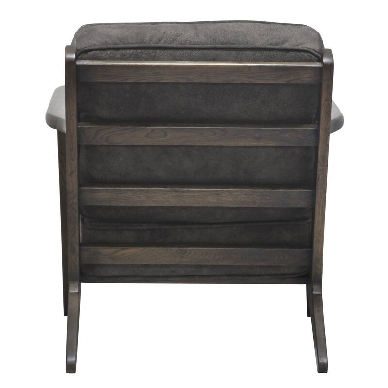 NPD Furniture Albert Solid Wood Frame Accent Chair