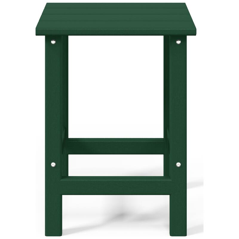 Aderson Outdoor Poly Adirondack Chair with Side Table