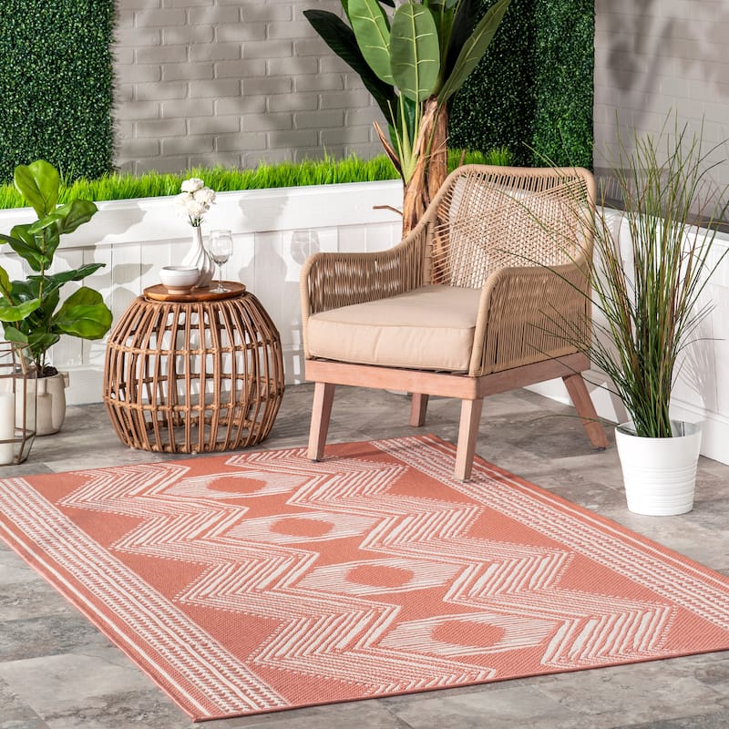 Nuloom Charlotte Contemporary Indoor/Outdoor Area Rug