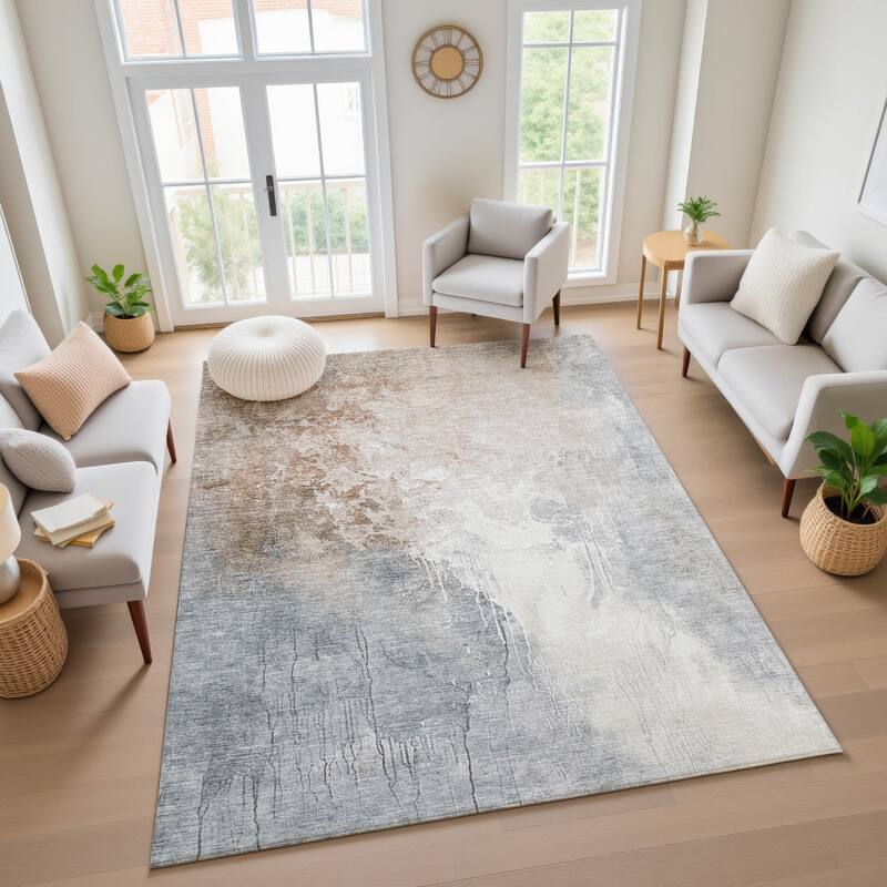 Premium Washable Super Soft Modern Contemporary Mayfield Rug