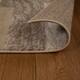 Miranda Haus Geometric Modern Patchwork Polypropylene Indoor Area Rug