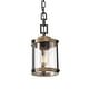 preview thumbnail 6 of 10, Farmhouse 1-Light Mini Seeded Glass Pendant Light for Kitchen Island