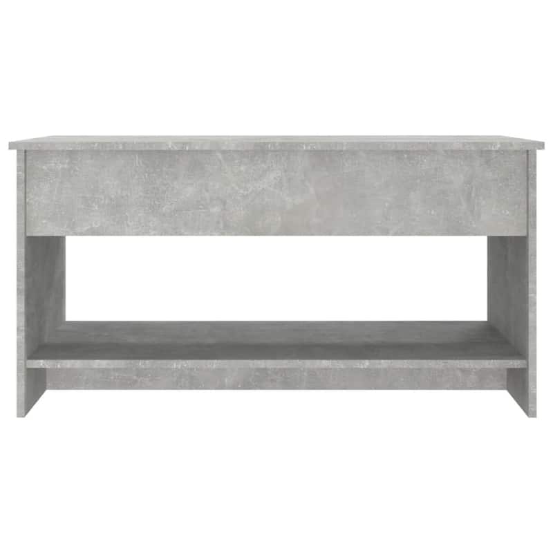 vidaXL Coffee Table Lift Top End Table Accent Side Sofa Table Engineered Wood - 40.2" x 19.7" x 20.7"