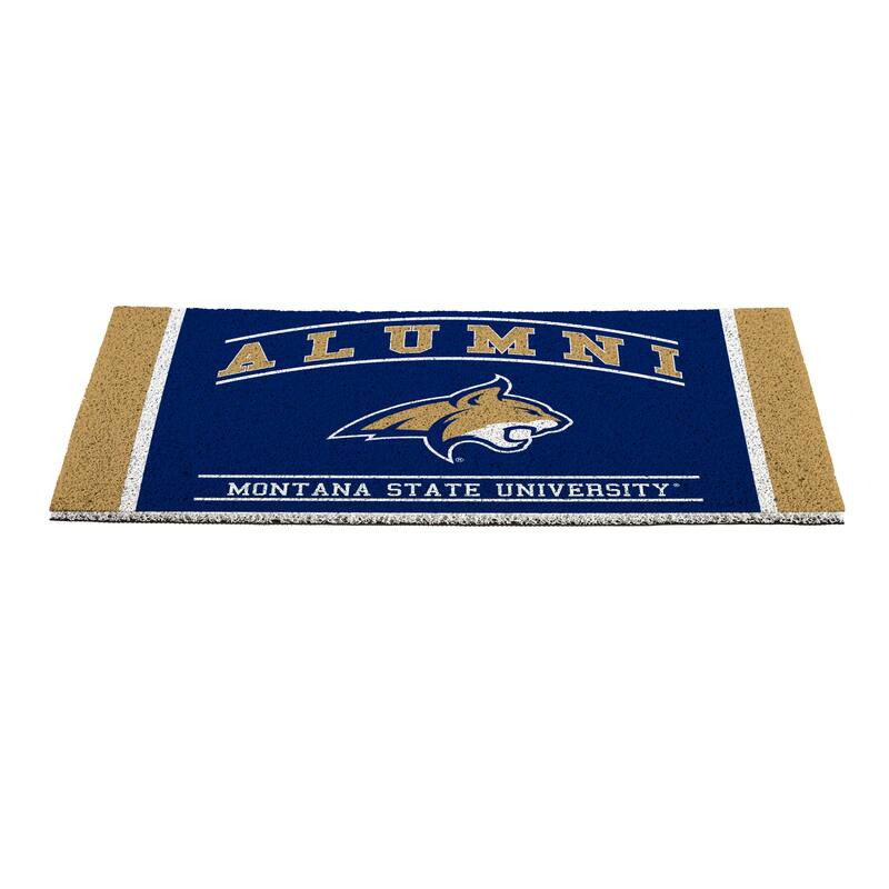 28 in. x 16 in. Montana State University Alumni Full Color PVC Door Mat