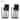 2-pack 13" H 1-Light Black Outdoor wall Lantern(Dusk to Dawn could be chosen)