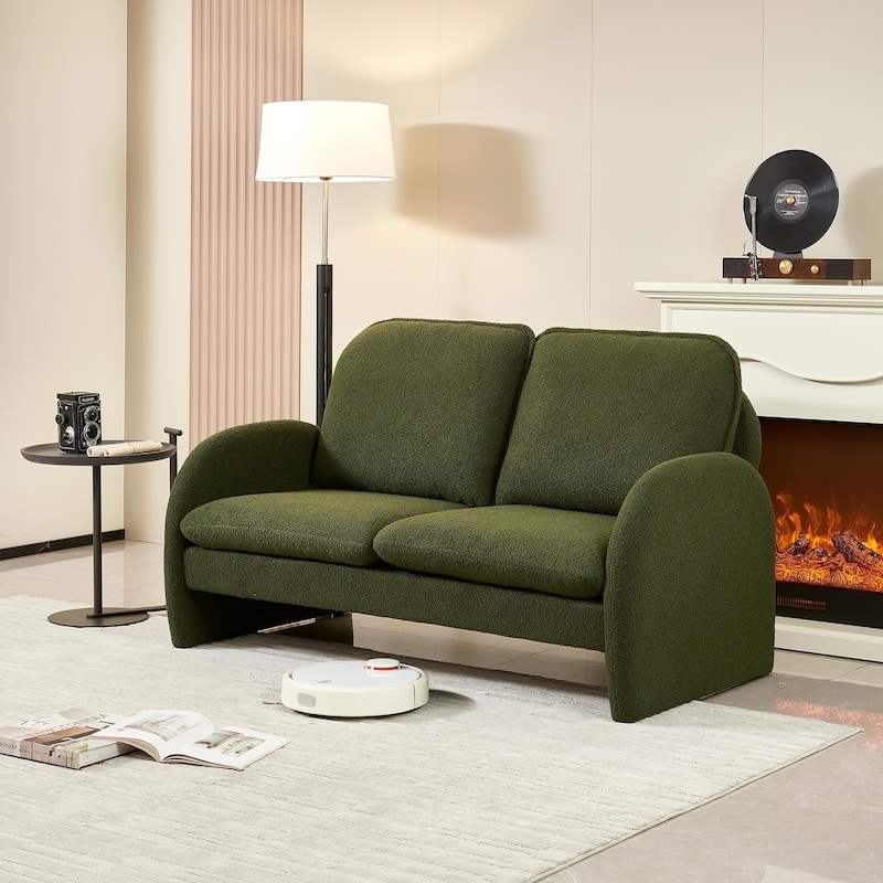 Comfortable Living Room Armchair - Green-59.05"*30.70"*34.25"(L*W*H)