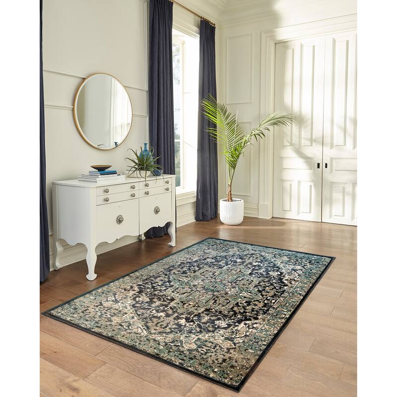 Liora Manne Aurora Medallion Indoor Rug