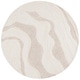 preview thumbnail 4 of 11, SAFAVIEH Handmade Fifth Avenue Dirtje Mid-Century Modern New Zealand Wool Rug 6' Round - Natural/Ivory - Round