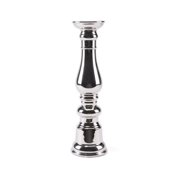 Candle Holder Silver Silver Dolomite