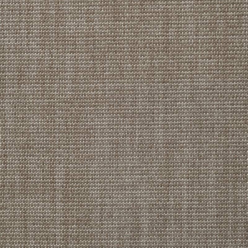 Antique Gray Finish Upholstered Nailhead Bench