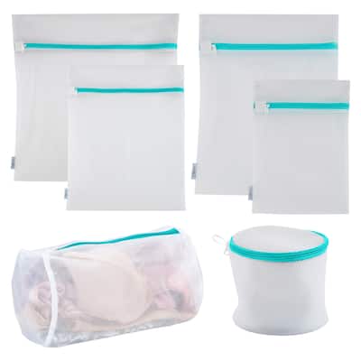 Simplify 6 Piece Mesh Laundry Bag Set - 23.62" x 23.62"