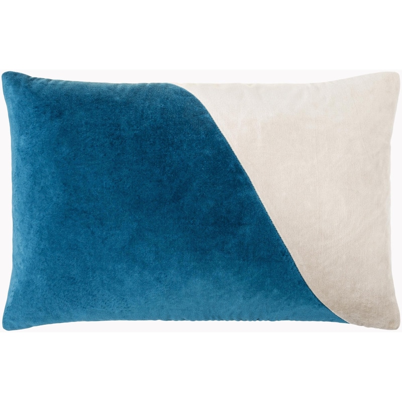 Artistic Weavers Deveron Cotton Velvet Wave Throw Pillow