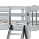 preview thumbnail 20 of 19, Classic Rectangular Design Twin over Twin Bunk Bed