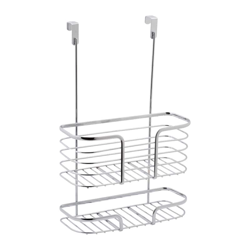 Kitchen Details Over the Cabinet Organizer in Chrome