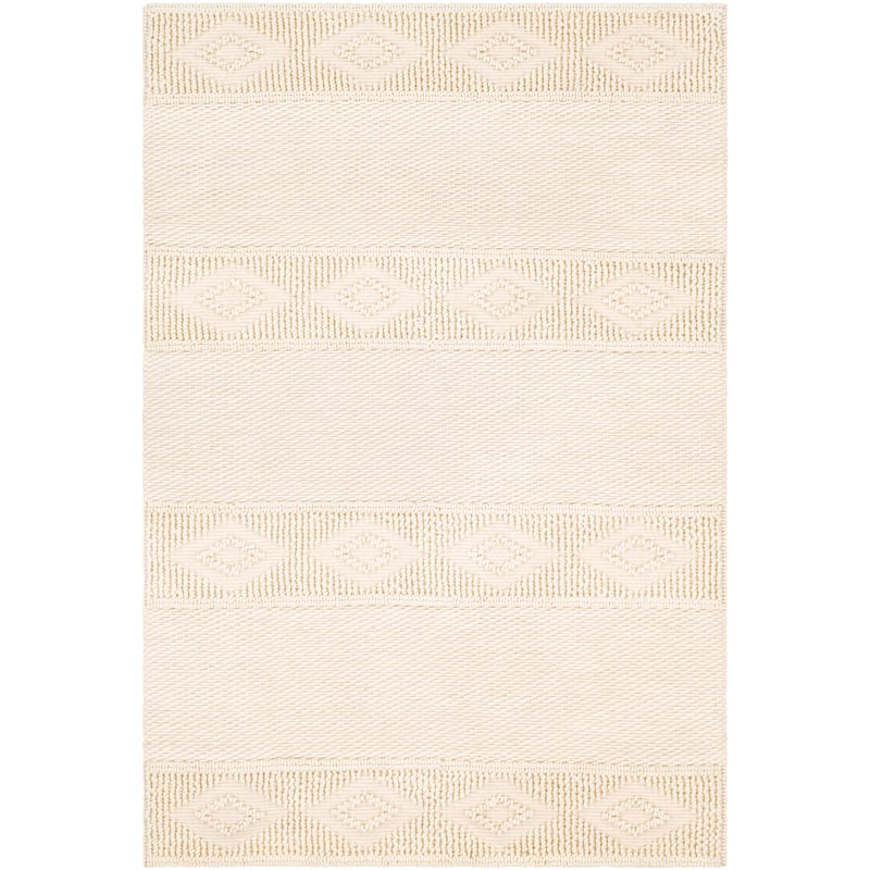 Samara Hand Woven Farmhouse Wool Area Rug